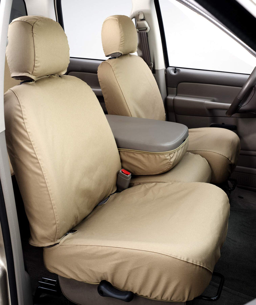 Covercraft Front Row SeatSaver Waterproof Taupe Taupe SS3403WFTP