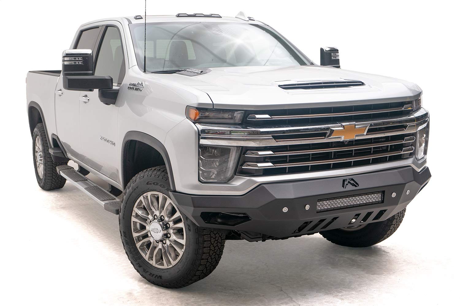 Fab Fours Vengeance CH20-V4951-B Full Width Raw Front HD Bumper