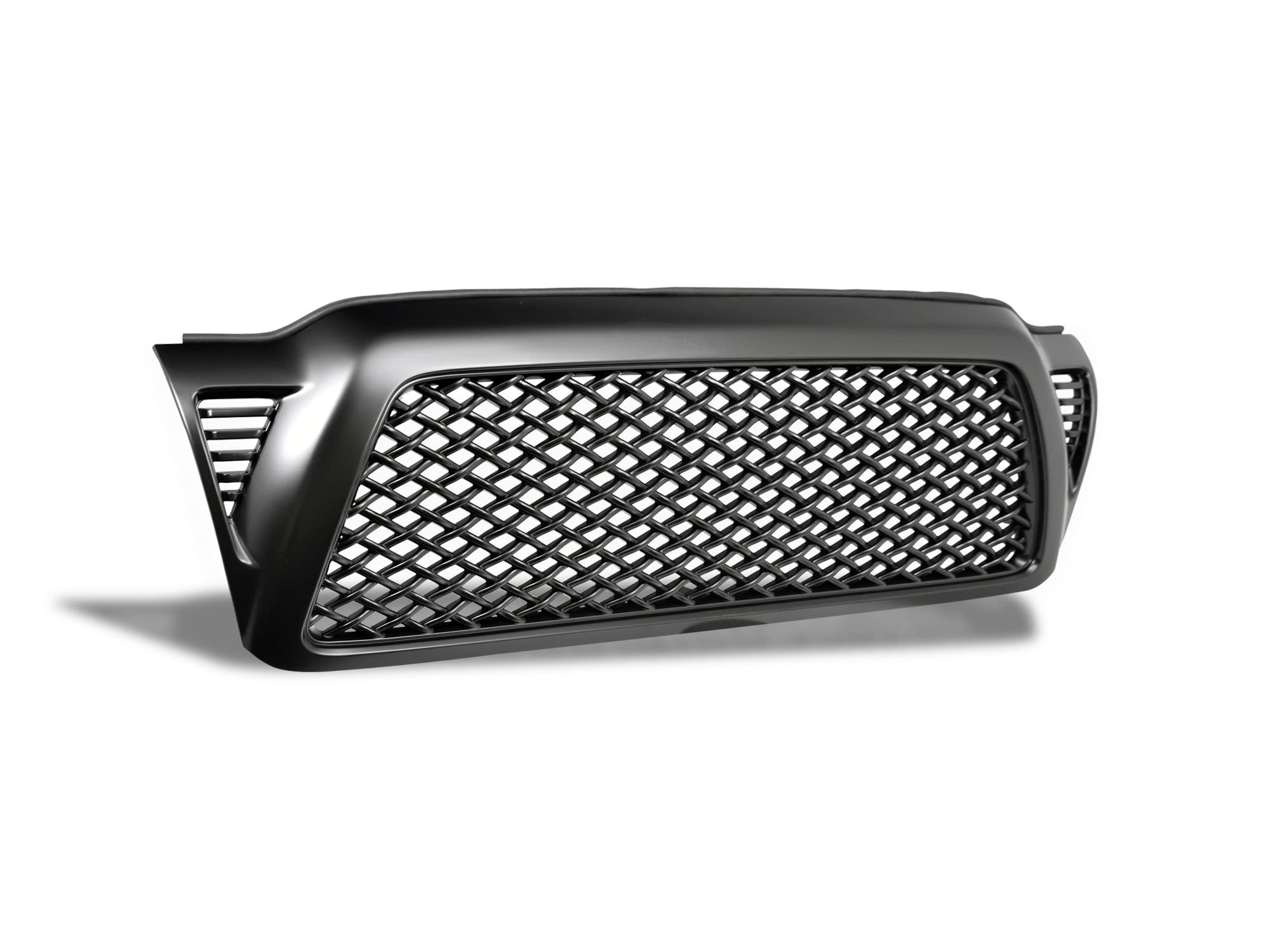 7165564 Armordillo USA Mesh Front Hood Grille - Matte Black Fits 2005-2011 Toyota Tacoma