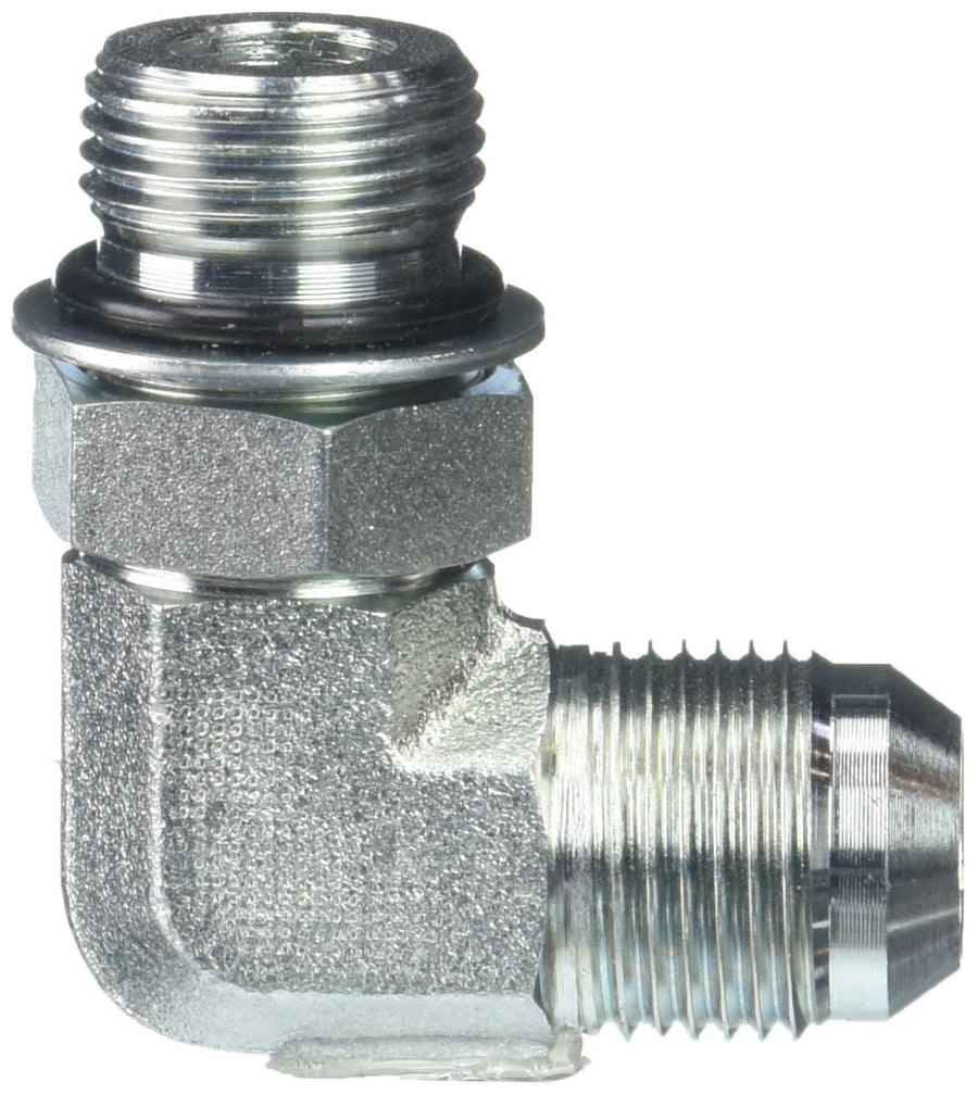Gates Male G60312-1010 O Ring Boss to Male Jic 37 Flare 90 (SAE to SAE)