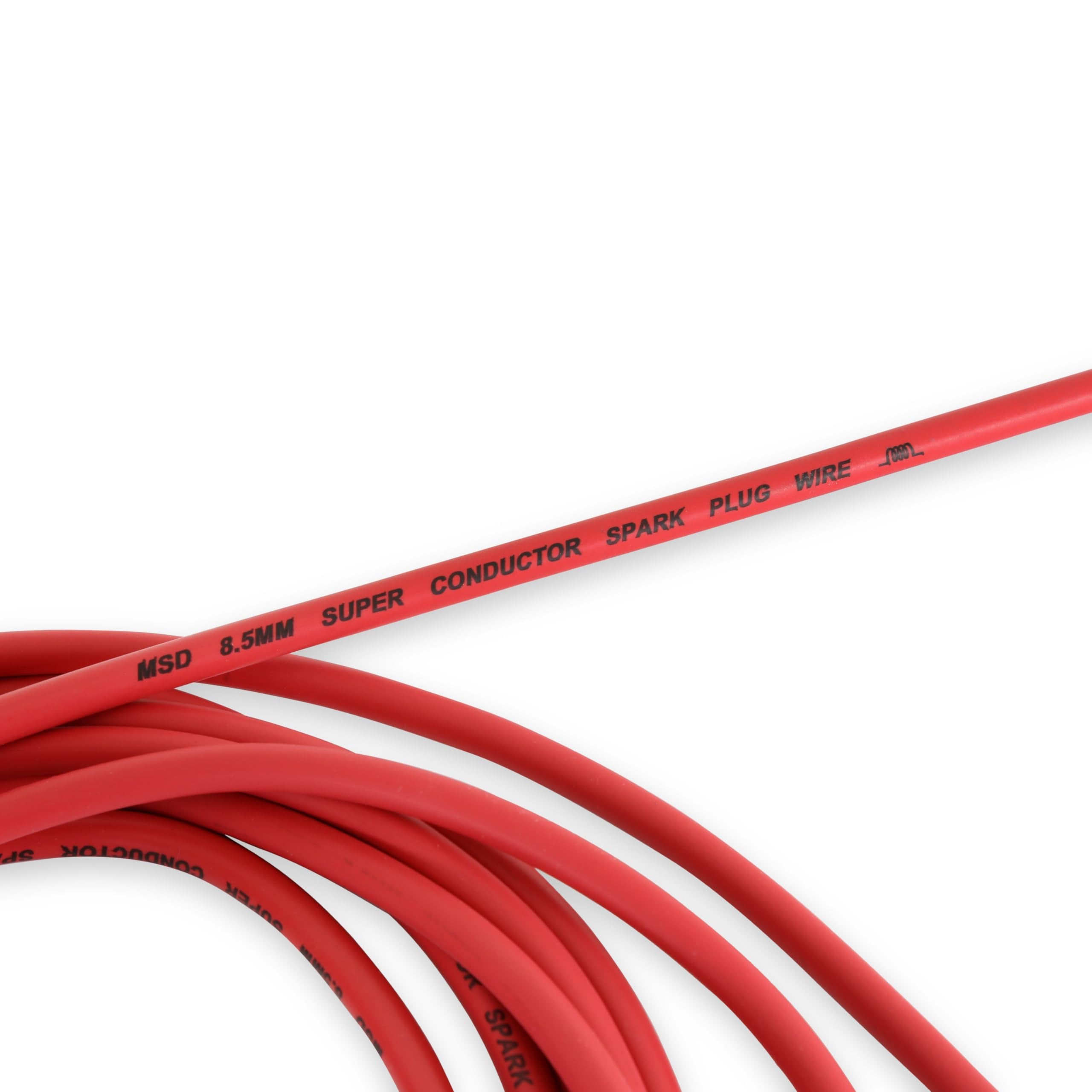 Super Conductor MSD 35659 Spark Plug Wire Set, Red