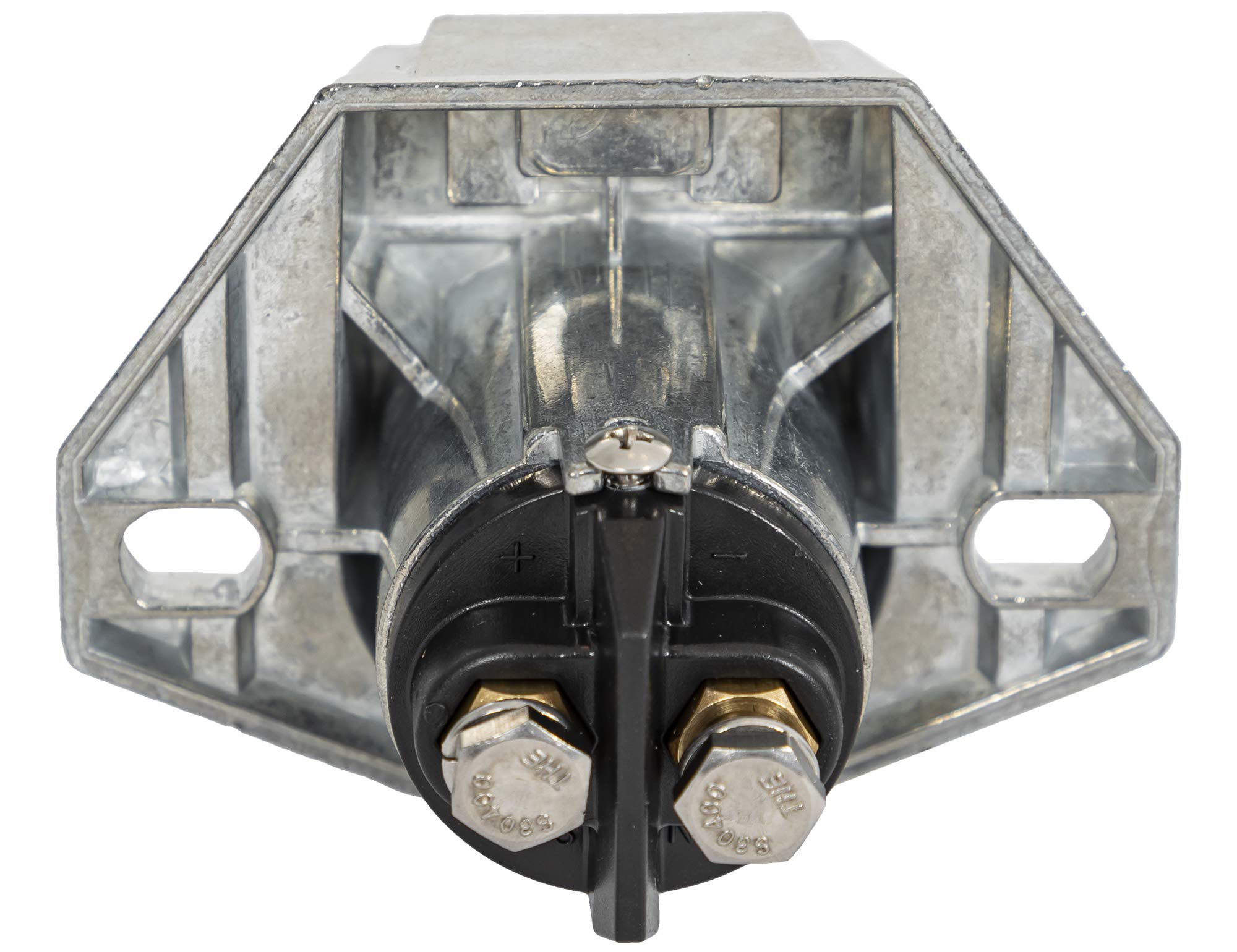 2-Way Buyers Products Die-Cast Zinc Trailer Connector -Truck Side - Horizontal Pin Arrangement (TC1002)