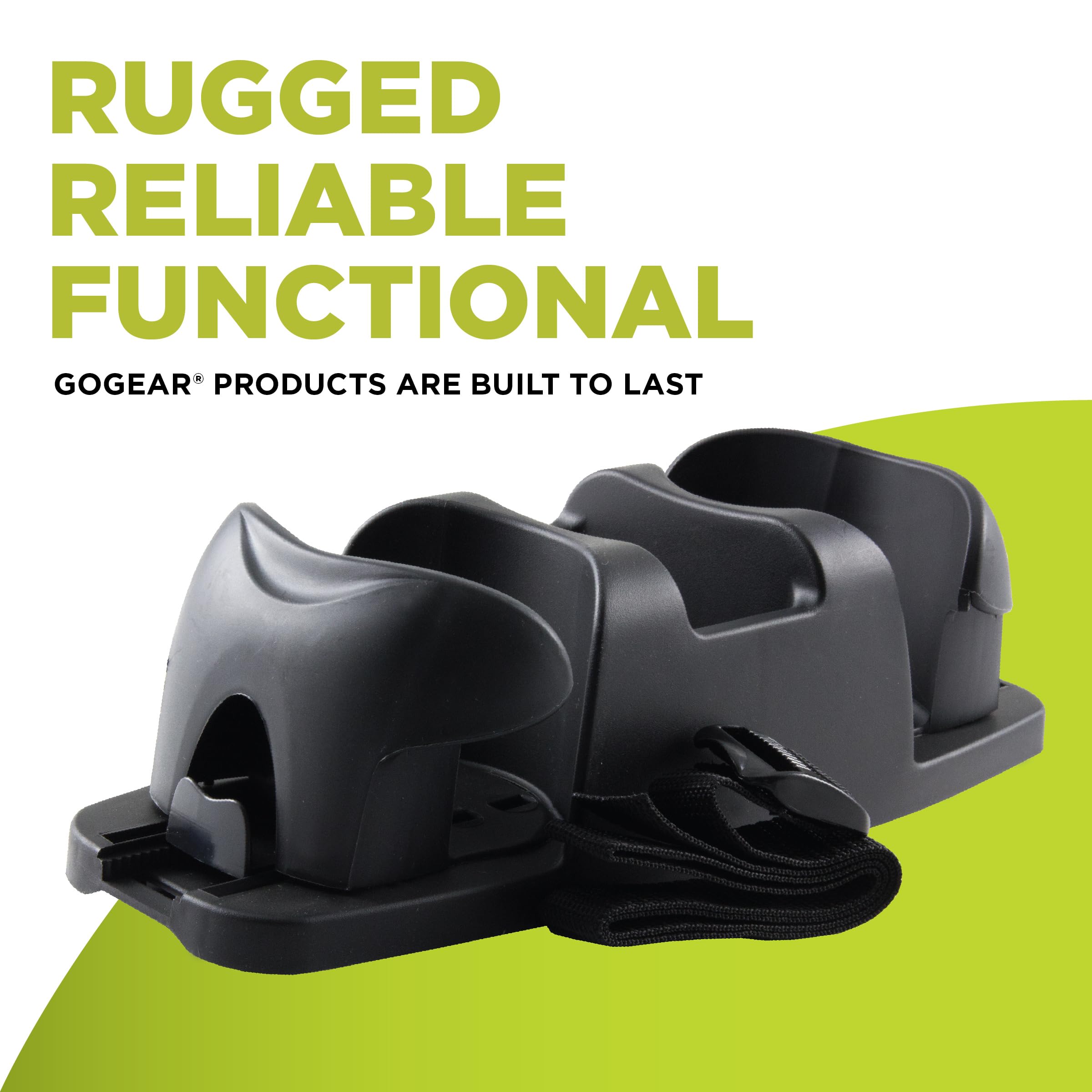 SMT Go Gear Twin Cupholder, (Black)