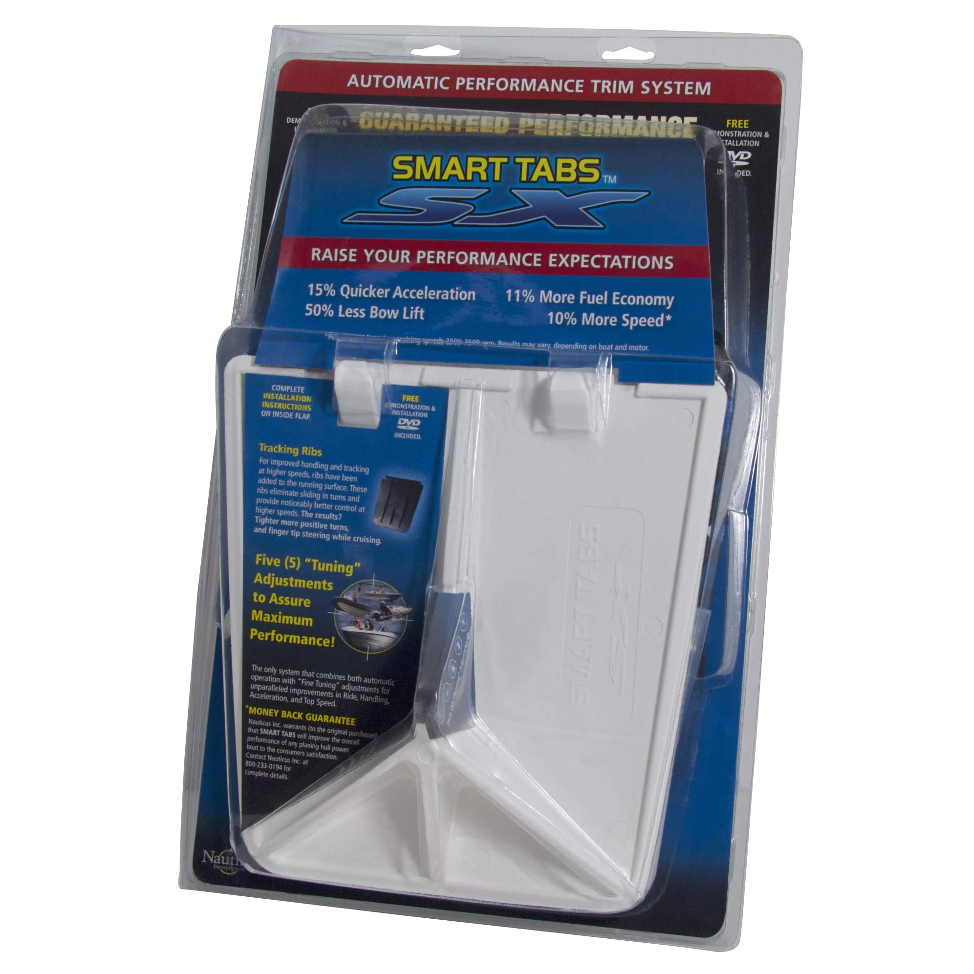 Smart Tabs Nauticus SXW9510-40 - 9.5" x 10" Plates with 40 lb. Actuators (Complete Kit)