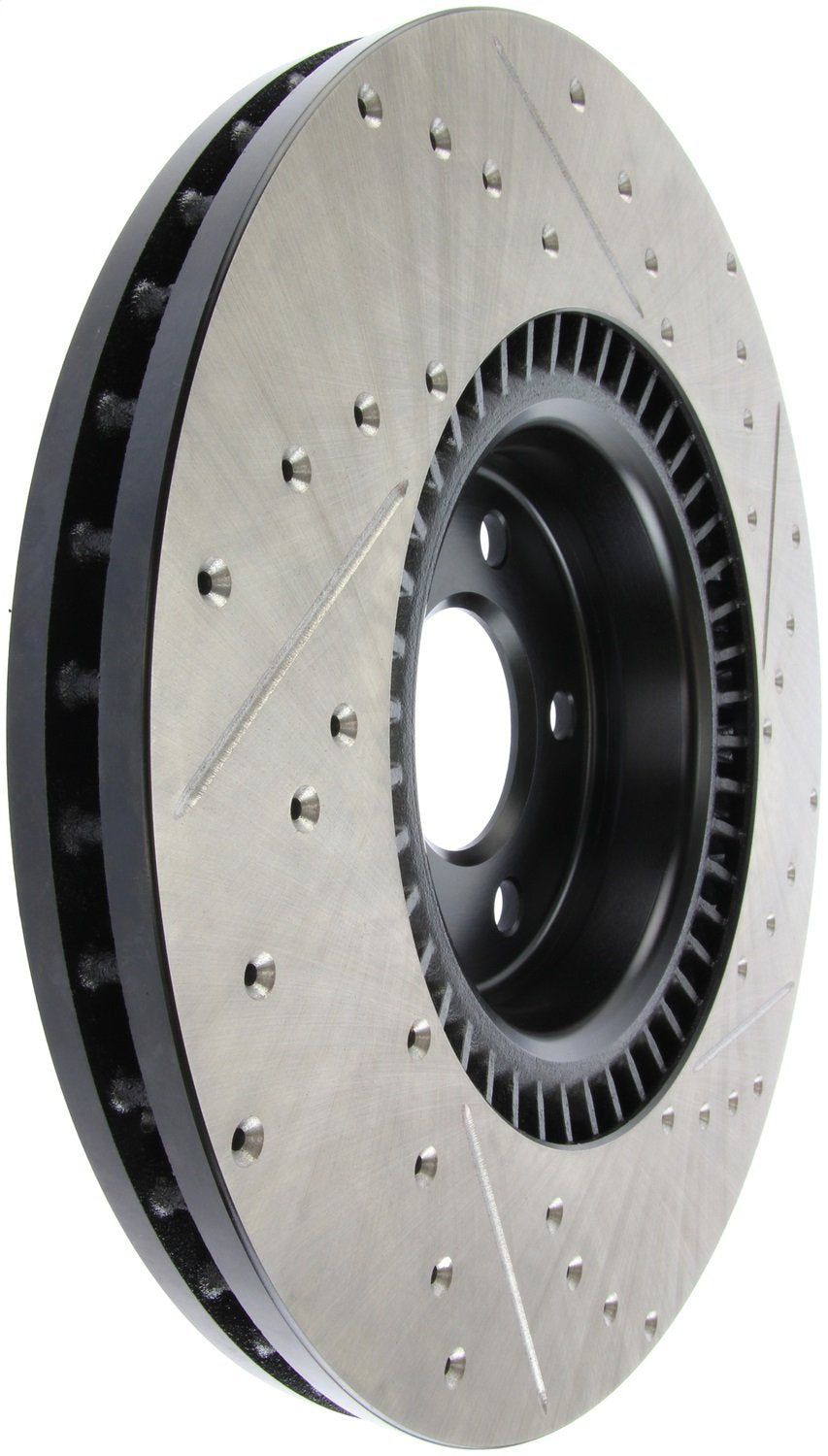 Sport Drilled/Slotted Brake Rotor StopTech 127.33134R (Front Right), 1 Pack