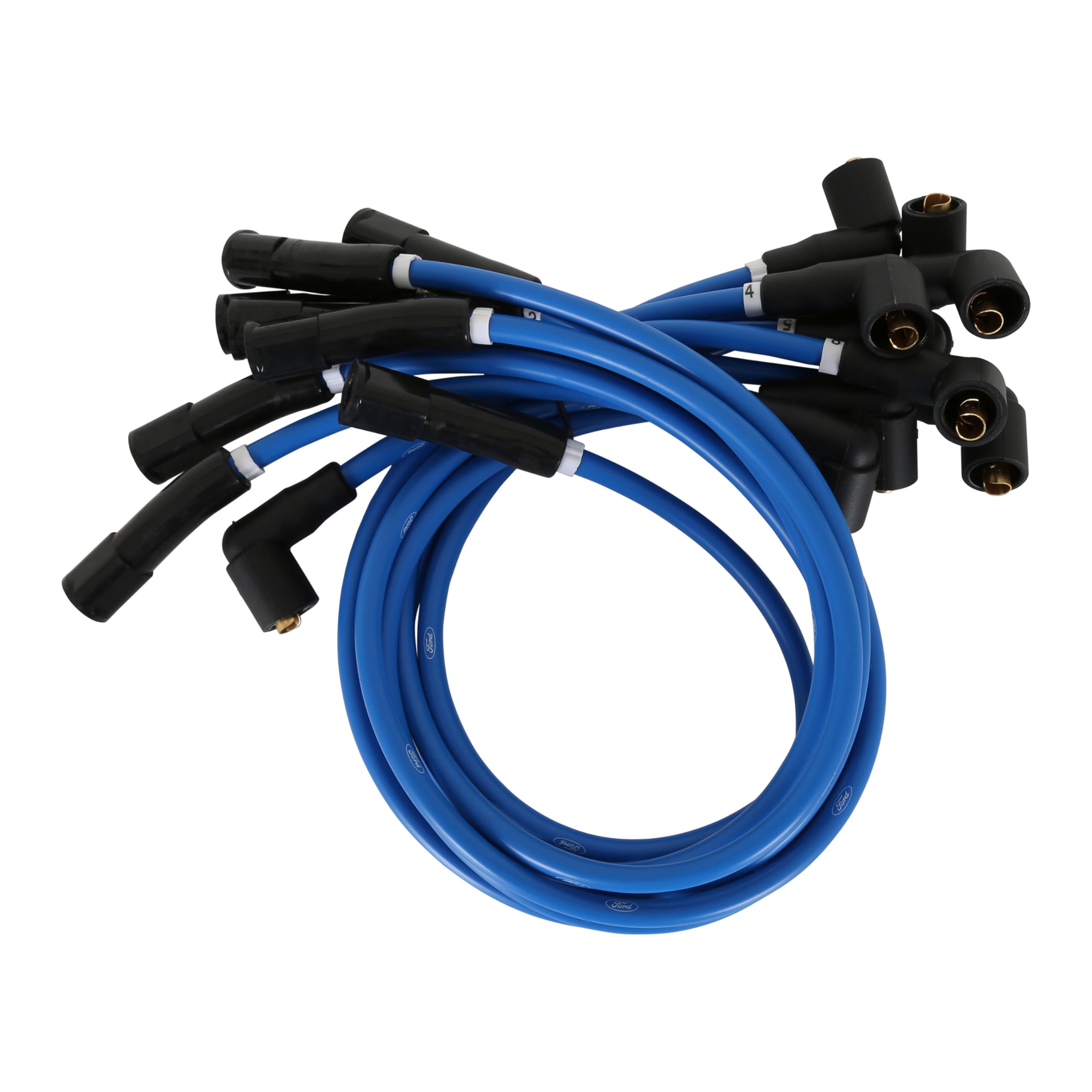 360-390-428 Scott Drake Classic 8Mm Blue Ign Wires (C7OZ-12259-BL8)