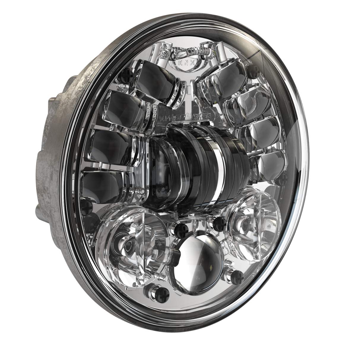 Led Headlight, Chrome 8690A2-12V