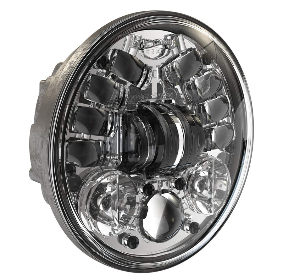 Led Headlight, Chrome 8690A2-12V