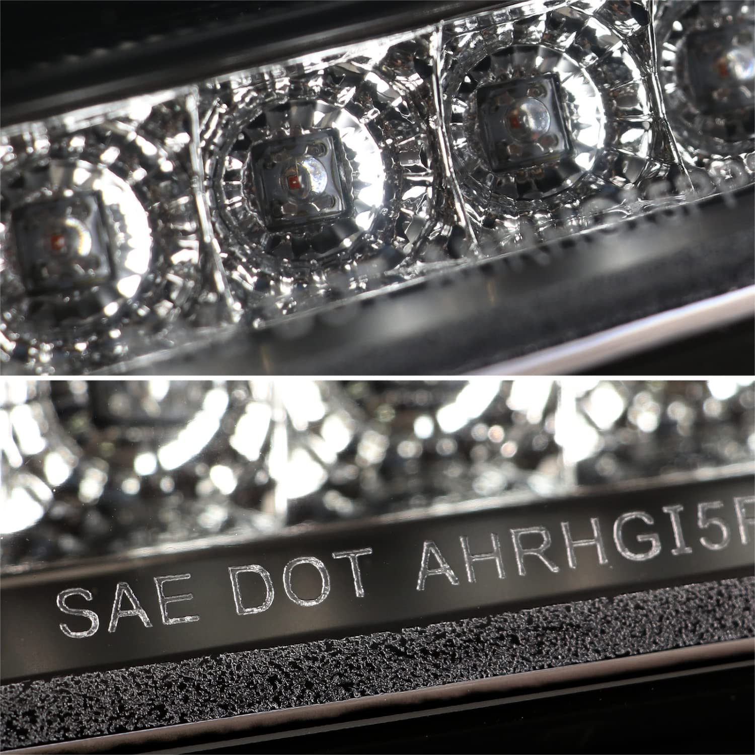 Black Projector Headlights w/LED Sequential Signal SPEC-D TUNING Compatible with 2006-2008 Mercedes Benz W164 ML350 ML500 ML-Class, Left + Right Pair Headlamps Assembly