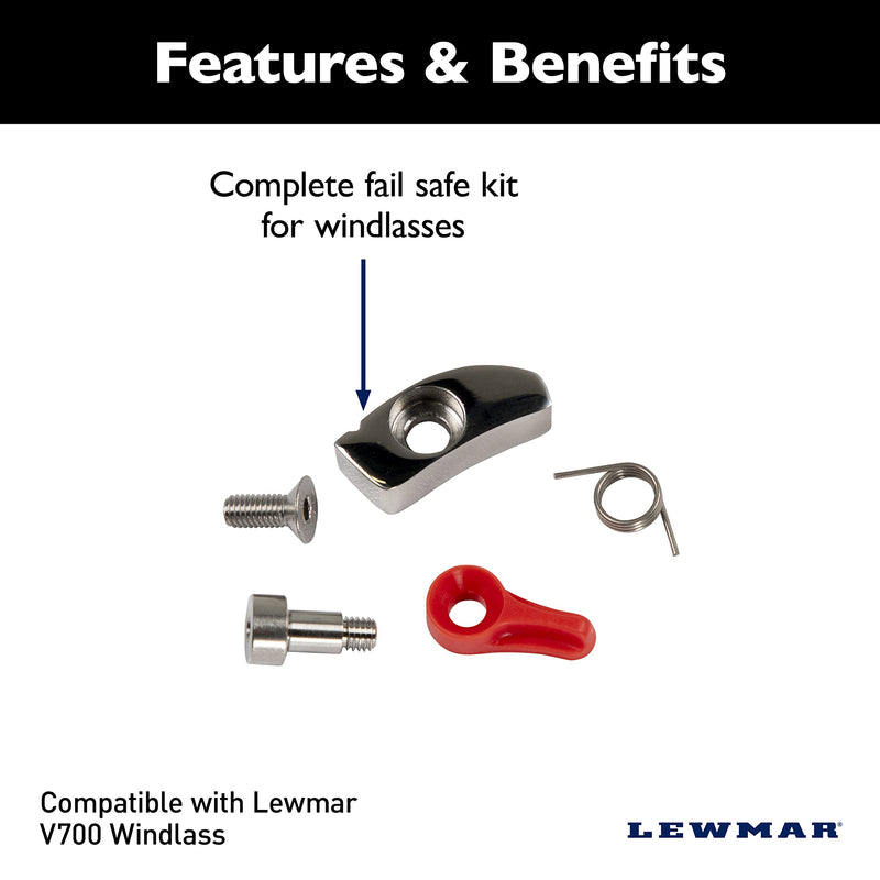 Fall Safe Kit Lewmar V700 – Replacement Fall Safe kit V700 Windlass