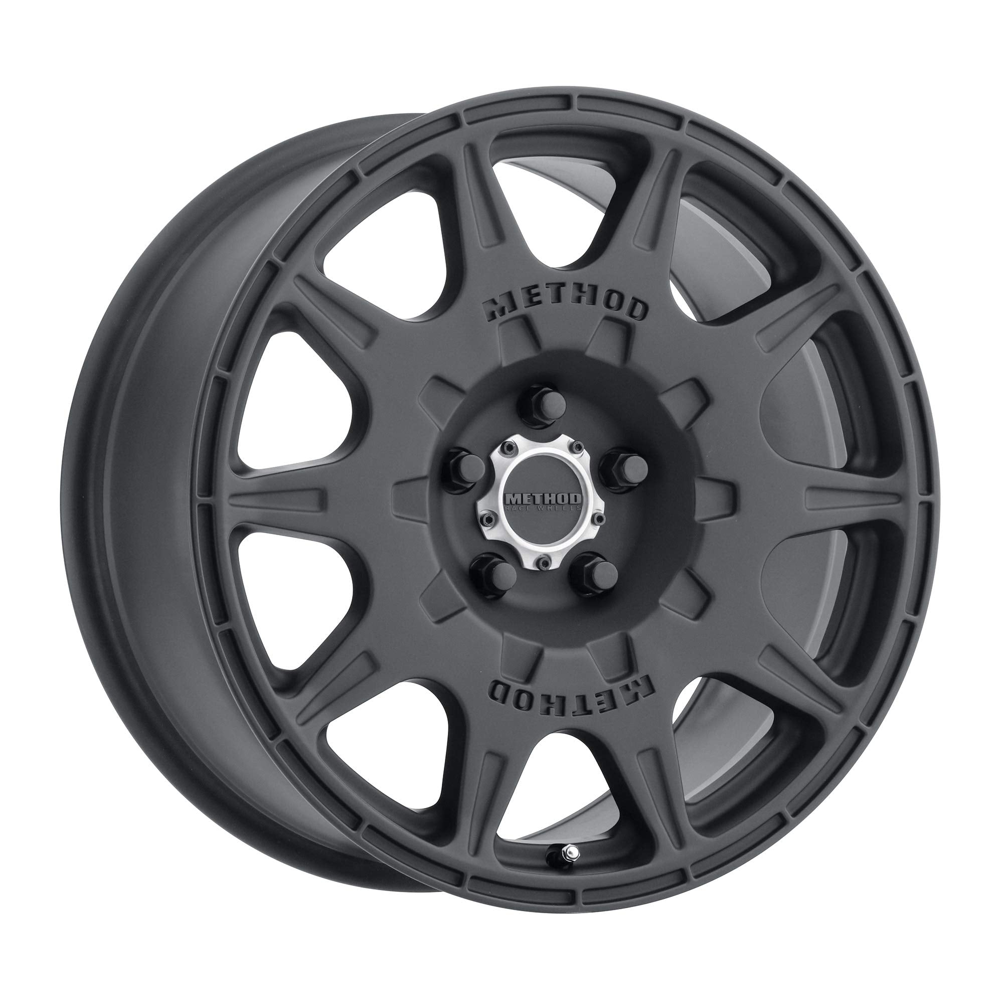 502 RALLY Method Race Wheels Matte Black 17x8" 5x100", 38mm offset 6.1" Backspace, MR50278051538