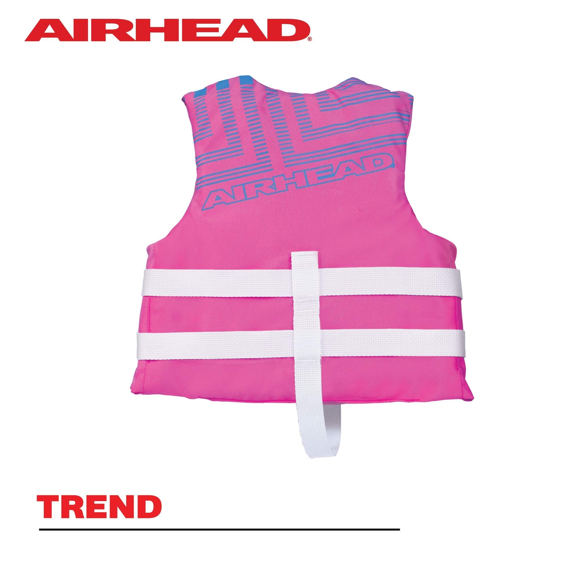 Children's Airhead Trend Life Vest - USCG Approved Life Jacket - 22-25 in Chest Size - Ideal for Boating, Watersports, Swimming, Wakeboard and More