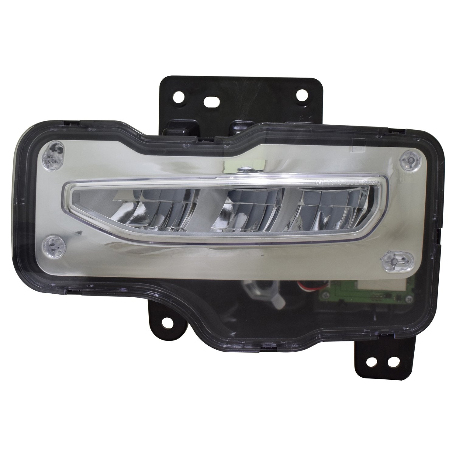 Left TYC Fog Light Assembly Compatible with 2016-2018 GMC Sierra 1500 Pickup