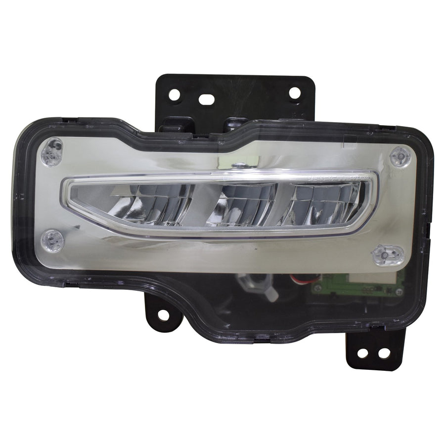 Left TYC Fog Light Assembly Compatible with 2016-2019 GMC Sierra 1500 Pickup