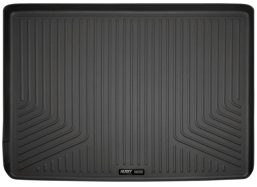 Husky Liners Cargo Liner Weatherbeater | Fits 2015-2020 Cadillac Escalade ESV/Chevrolet Suburban/GMC Yukon XL Behind 3rd Seat | 1-pc Black - 28221