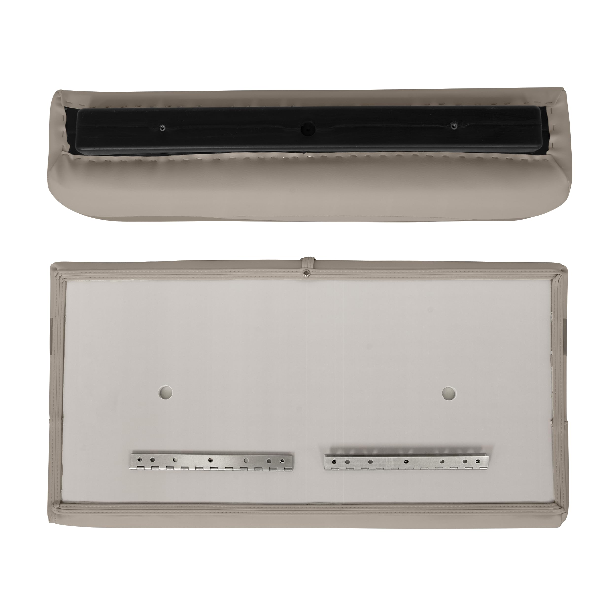 Premier Series Wise BM1144-1749 Pontoon 36" Bench Seat Cushion Set, Mocha Java/Café/Mushroom