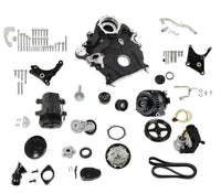 Holley Complete Front Accessory System 20-310BK - High Mount - Black Finish
