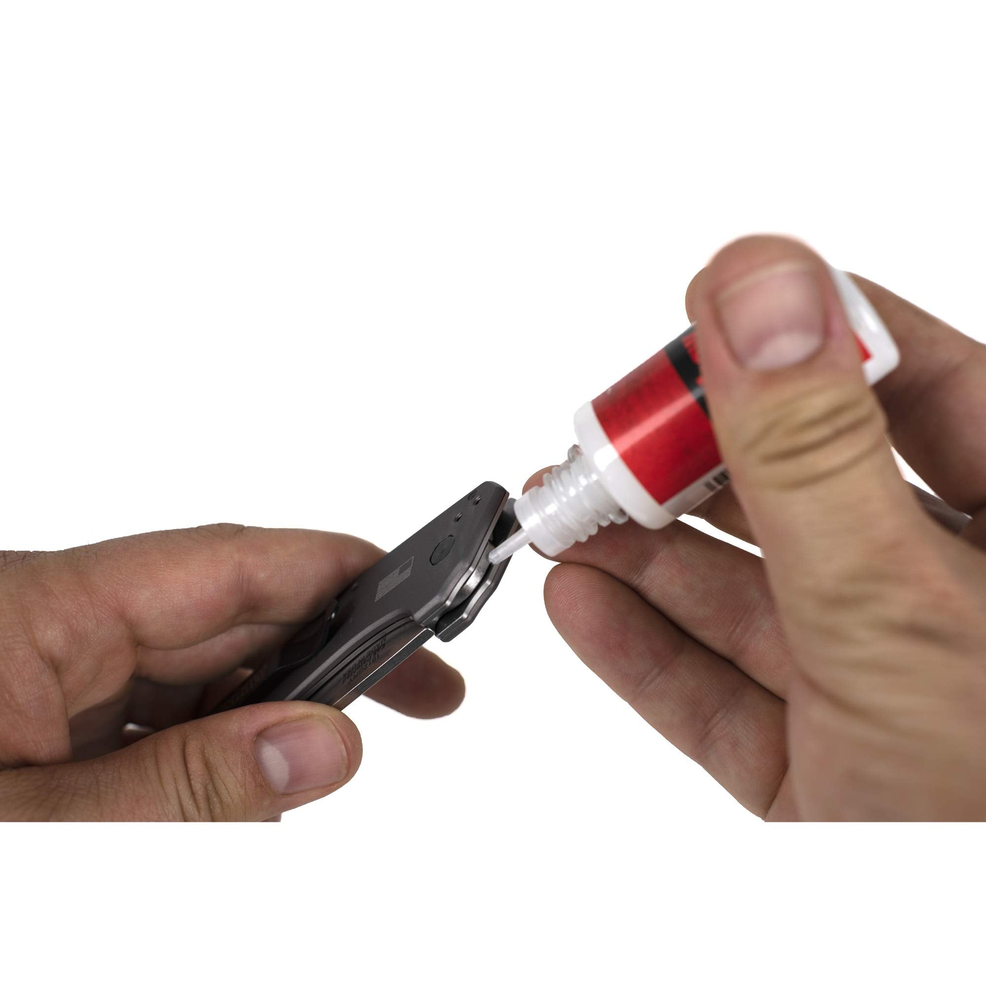 0.4 fl oz Kershaw Knife Oil Drop Dispenser Bottle for Knife Maintenance, Cleaning, Rust and Corrosion Prevention, Non-Toxic and Non-Migratory, Honing Oil for Pocket Knives, Tools, and More