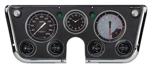 CT67AXG Classic Instruments AutoCross Gray Gauge Set
