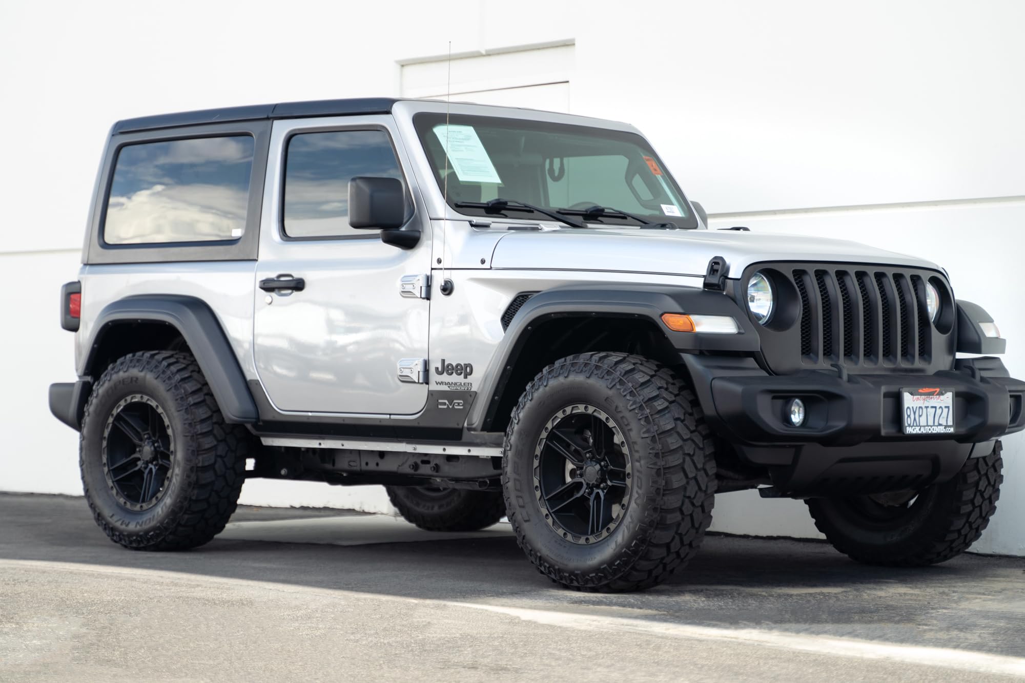 Rock Skins DV8 Offroad for The 2018-2025 Jeep Wrangler JL 2-Door | Protects Lower Body Panels from Rocks & Debris | Works with Aftermarket & Factory Fenders | Compatible with Most Sliders & Steps