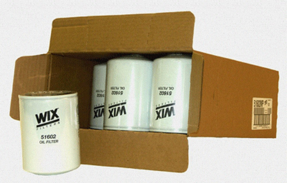 Heavy Duty WIX 51602MP Spin-On Lube Filter, 12 Pack