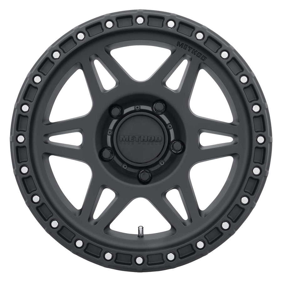 Method Race Wheels 312 17x9" Matte Black 5x5", 12mm offset 4.5" Backspace, MR31279050512N
