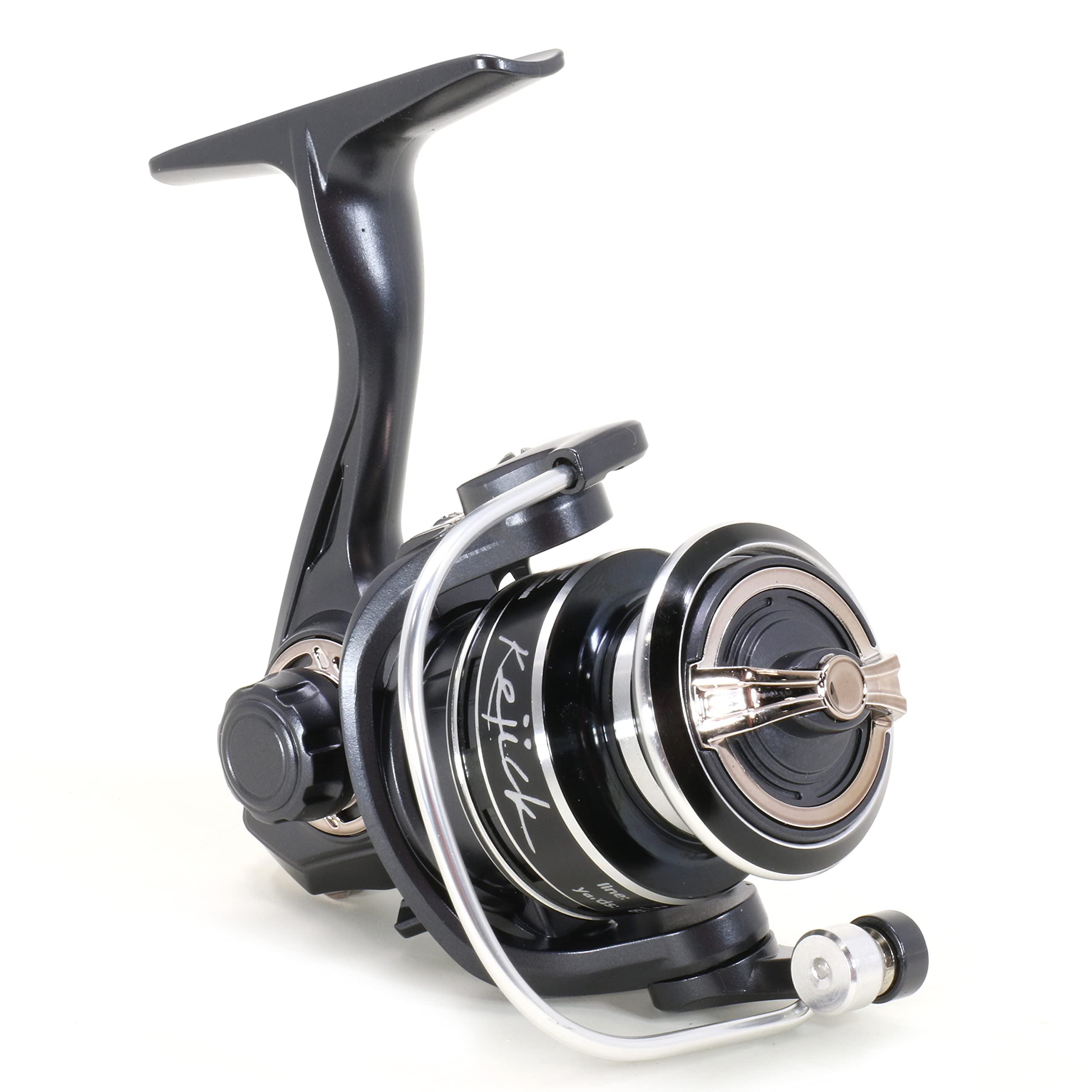 Kejick CLAM Ice Fishing Reel – 6+1 Bearings, SF Drag & Folding Handle for Smooth, Cold-Weather Performance