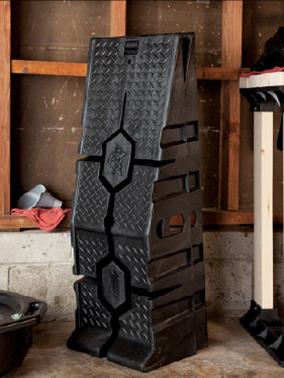 RhinoRamps MAX FloTool 11912 Vehicle Ramps - Set of 2 (16,000lb. GVW Capacity)