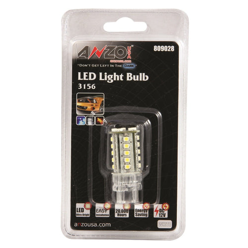 White ANZO USA '3156' Bulb 809028