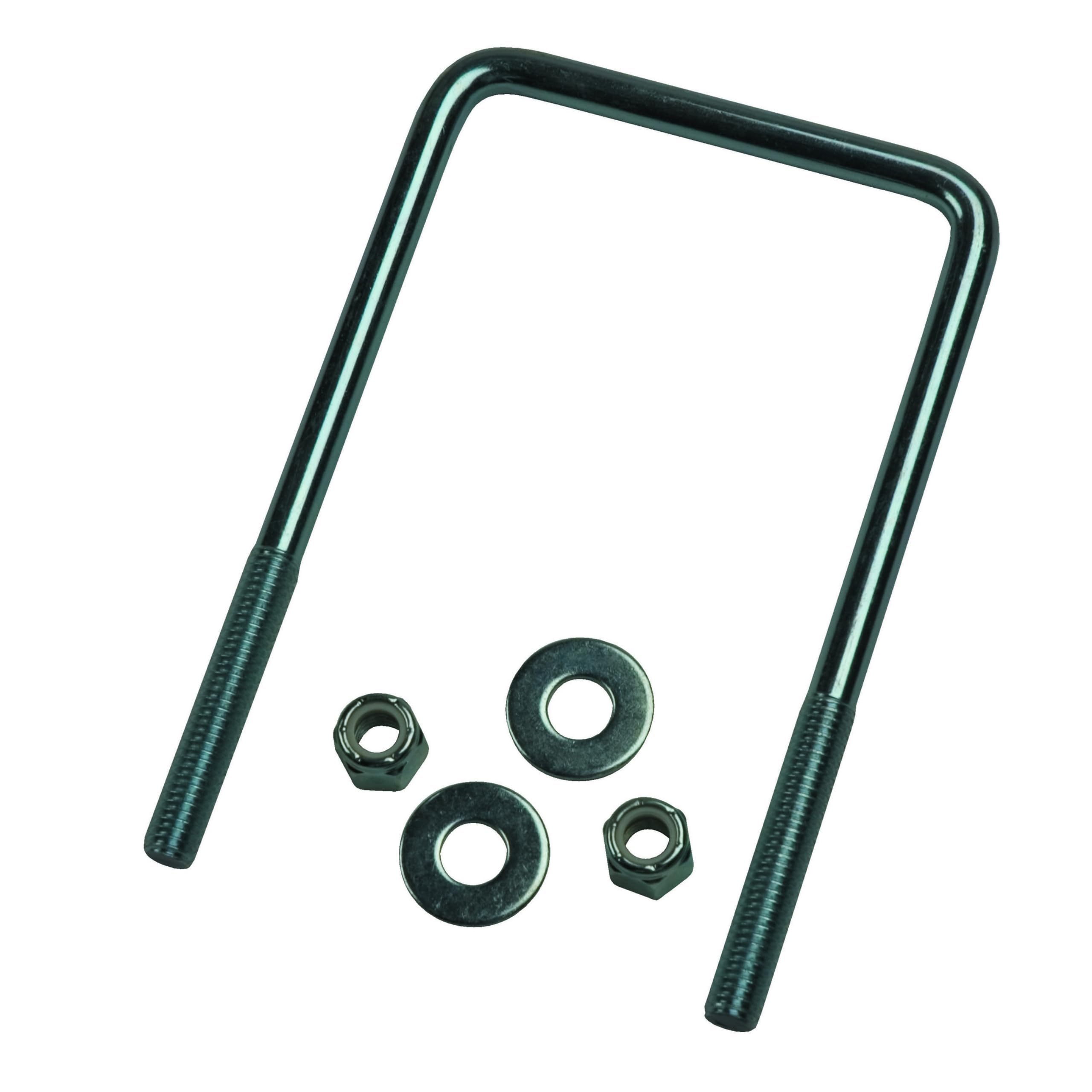 Stainless Steel U-Bolt - CE Smith U-Bolts for Boat Trailer Accessories - Square - 3/8"-16 x 3-1/2" x 6" (15260A)