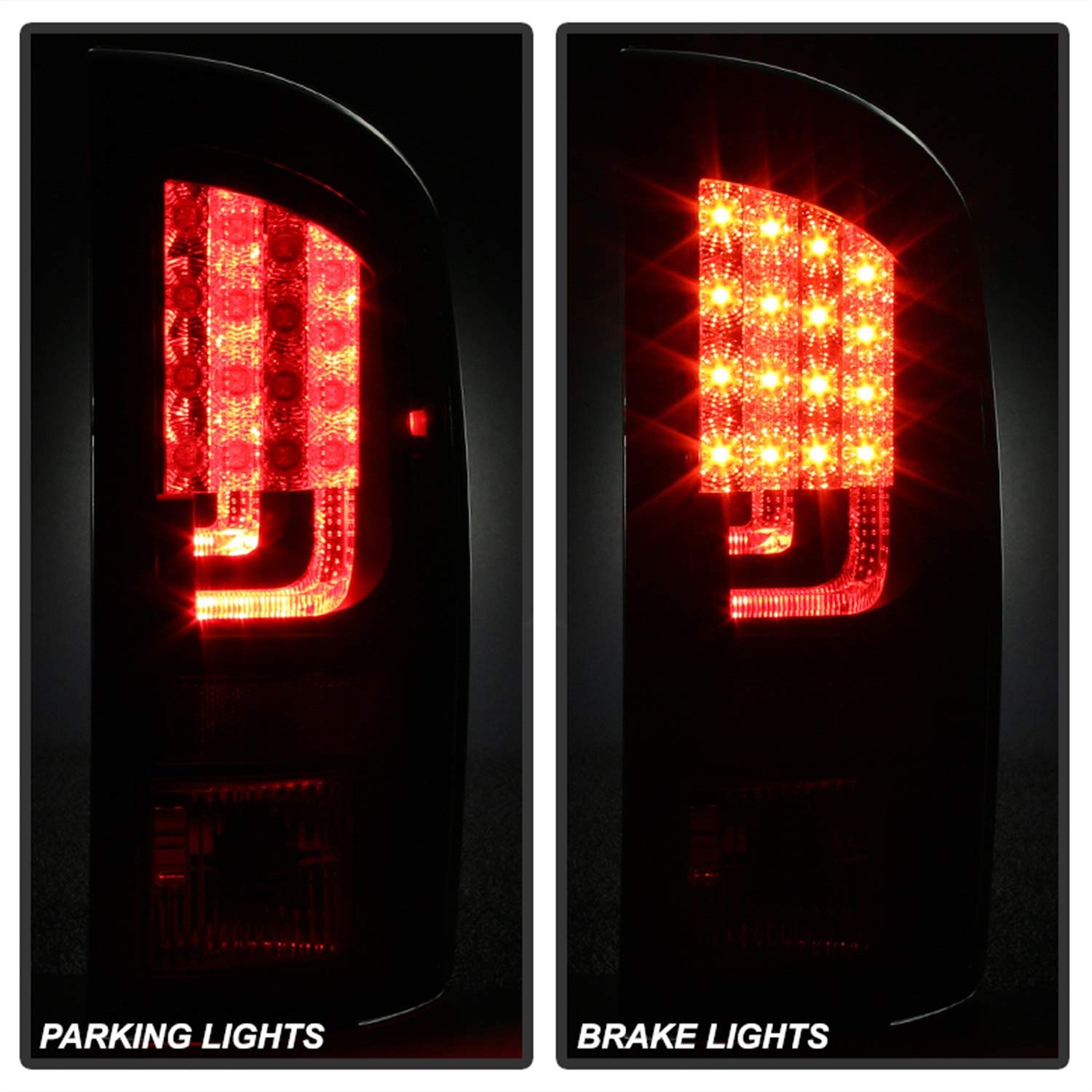 Spyder Xtune 5081810 Dodge Ram 02-06 1500 / Ram 2500/3500 03-06 Version 2 LED Tail Light - Black