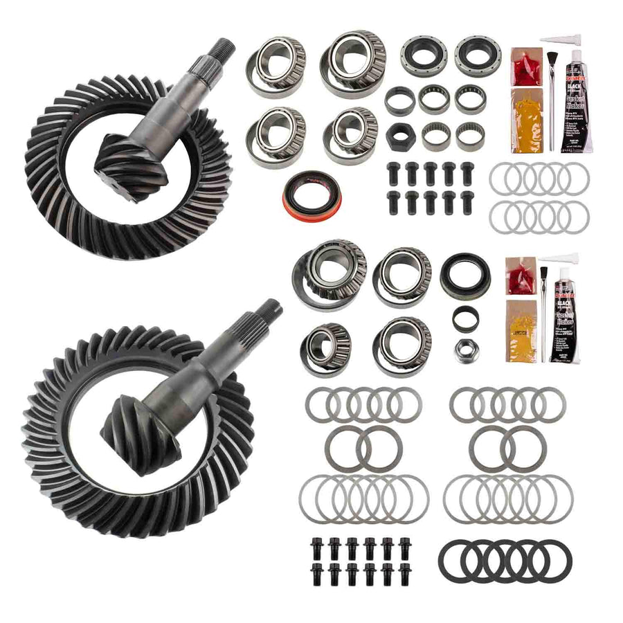 Motive Gear Differential MGK-262 Ring & Pinion Rebuild Kit For GM 8.25" IFS Front & GM 9.76" Rear, Gear Ratio 4.56, 10-Bolt Front & 12-Bolt Rear, 30/32 Spline, 9 Pinion & 41 Ring Tooth Fits GM 1500
