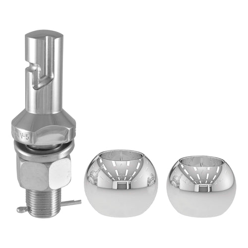 CURT 42178 Chrome Steel 1-7/8 and 2-Inch Switch Ball Set, Up to 6,000 lbs. GTW