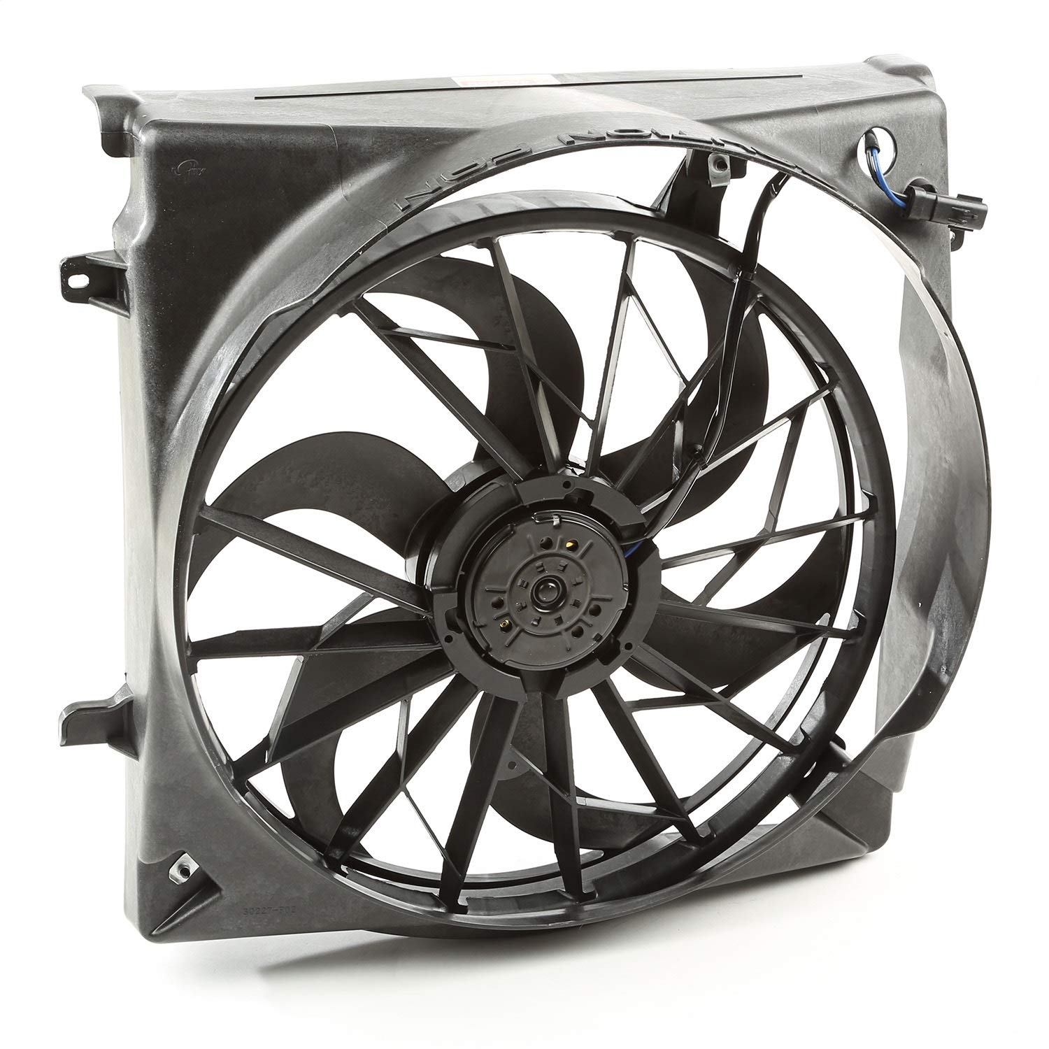 Omix-Ada 17102.61 | Omix Engine Cooling Fan Assembly, 2 Pin connector | OE Reference: 52079528AB | Fits 2002-2007 Jeep Liberty