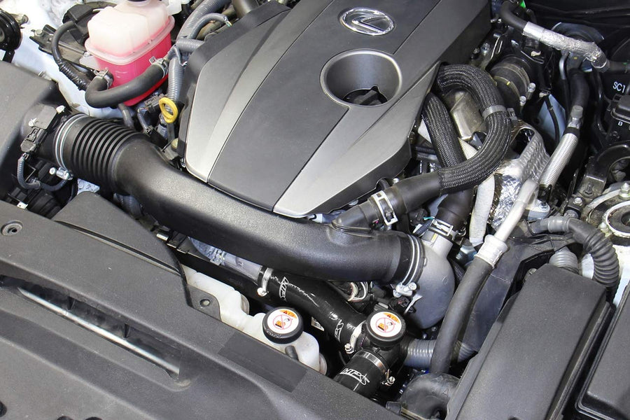HPS Reinforced Black Silicone Radiator Coolant Hose Kit 57-1829-BLK