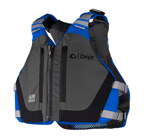 Air Span Onyx Breeze Life Jacket, Blue, M/L