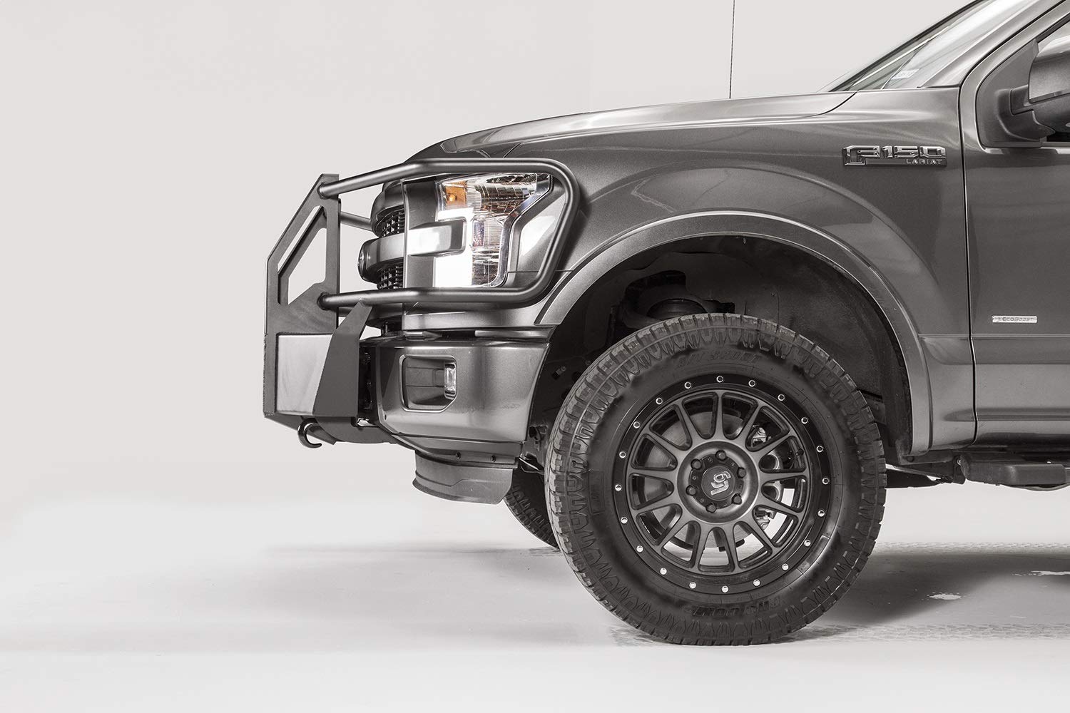 2015-2017 Ford F150 Fab Fours Full Grill Guard Winch Mount