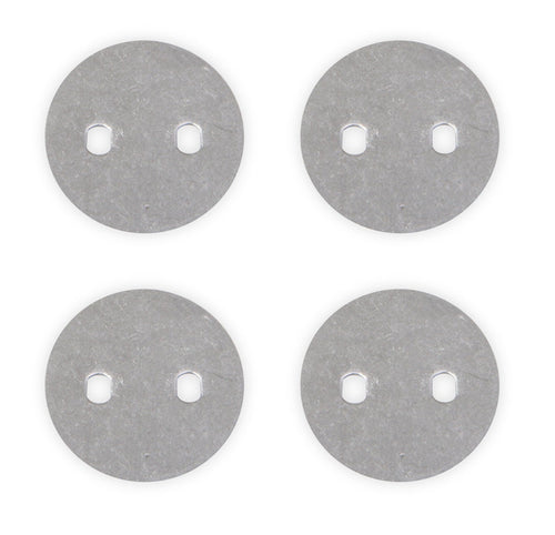 Throttle Plates Quick Fuel 9-172QFT Steel 1-11/16" (4 Pack) 9-172