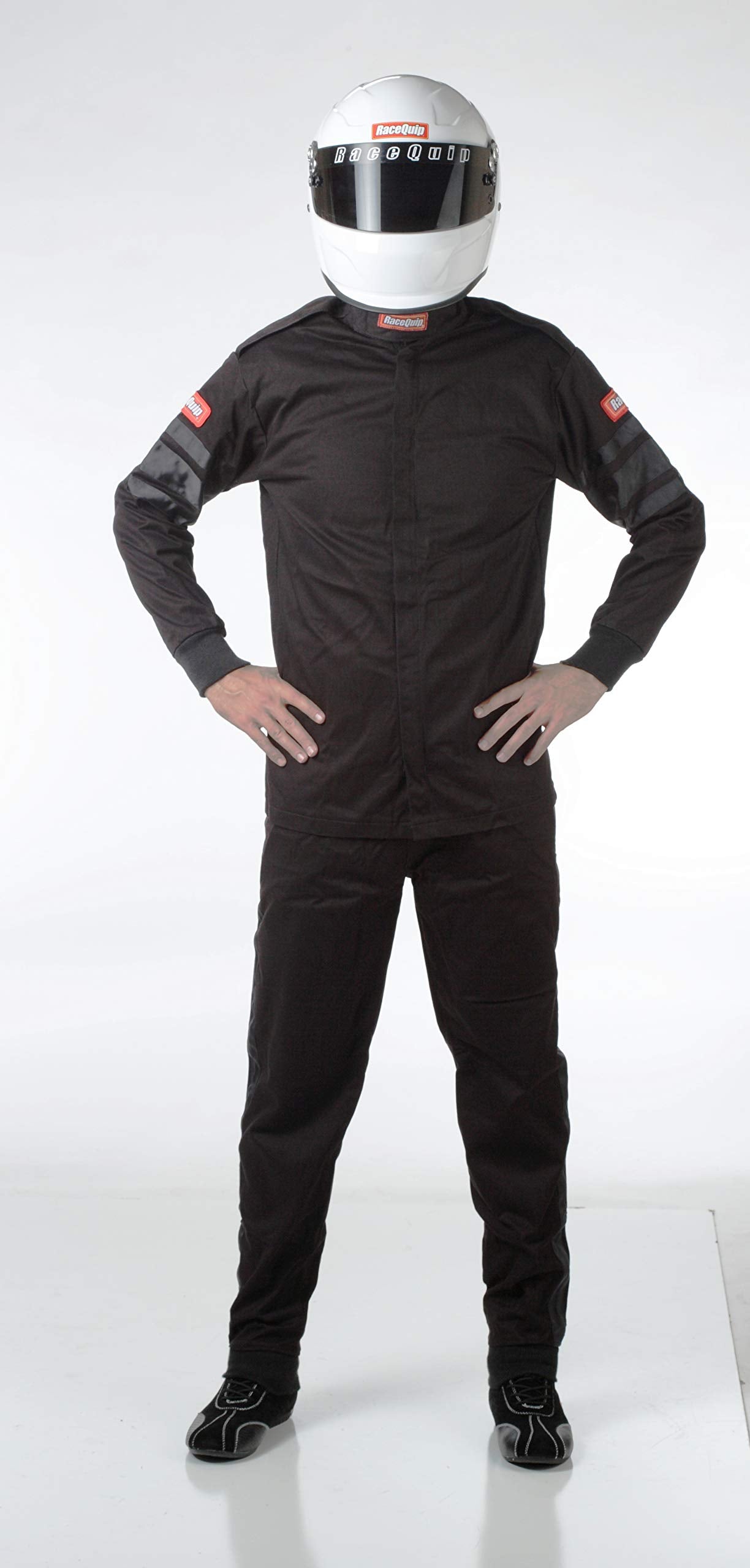 111005RQP RaceQuip® Driving Jacket 110 Series - SFI 3.2A/1 - Black - Large