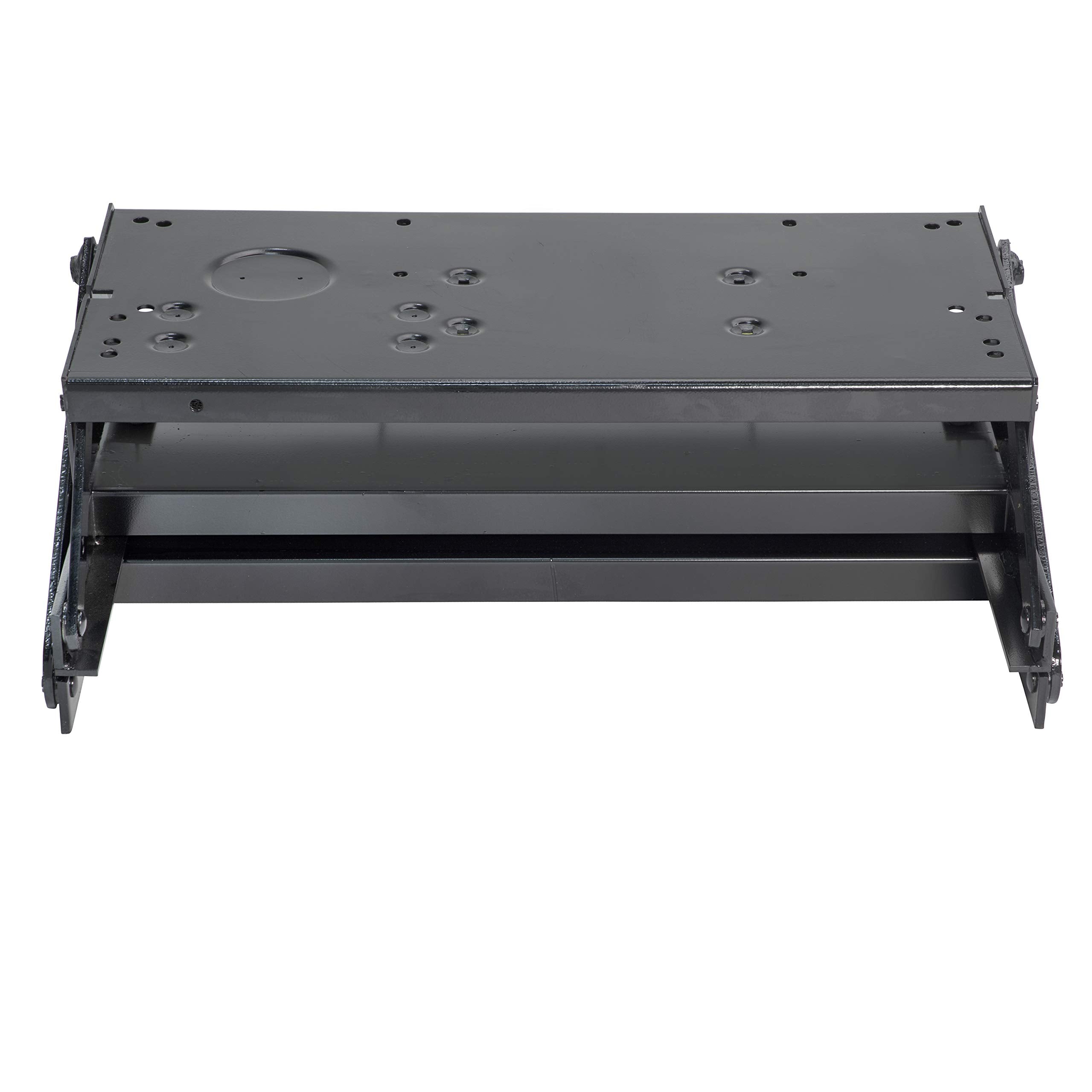 32 Series Kwikee Electric Step Frame Assembly for RV, Travel Trailers, and Motorhomes, Hidden Light, 8.5" Step Rise, Anti-Slip Surface, Heavy-Gauge Steel Construction - 3722618