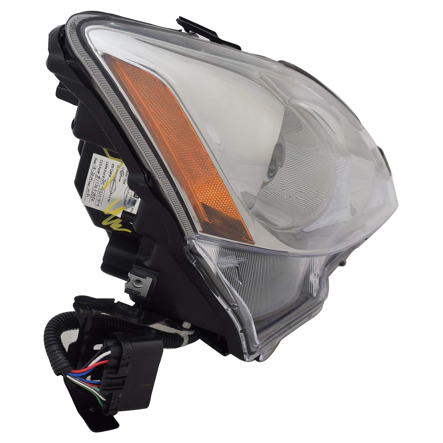 Right TYC Headlight Assembly Compatible with 2011-2013 Lexus IS250