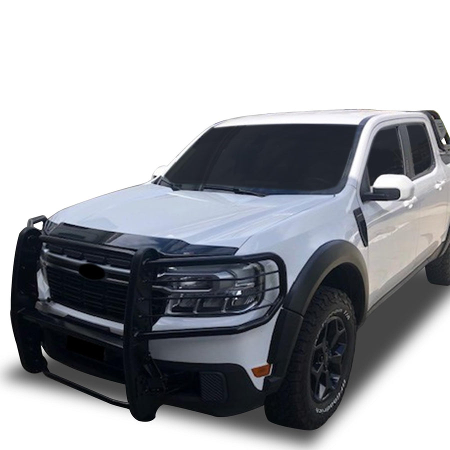 Bumper Guard Modular Black Black Horse Grille Compatible With 2022-2024 Ford Maverick-17FM22MA
