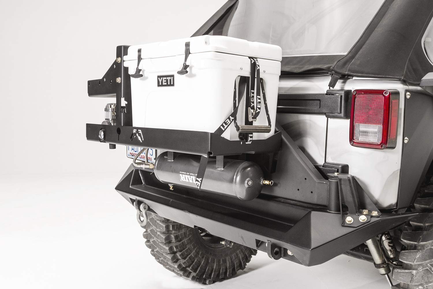 Jeep Jk 07-17 Cooler Holder Bare Steel