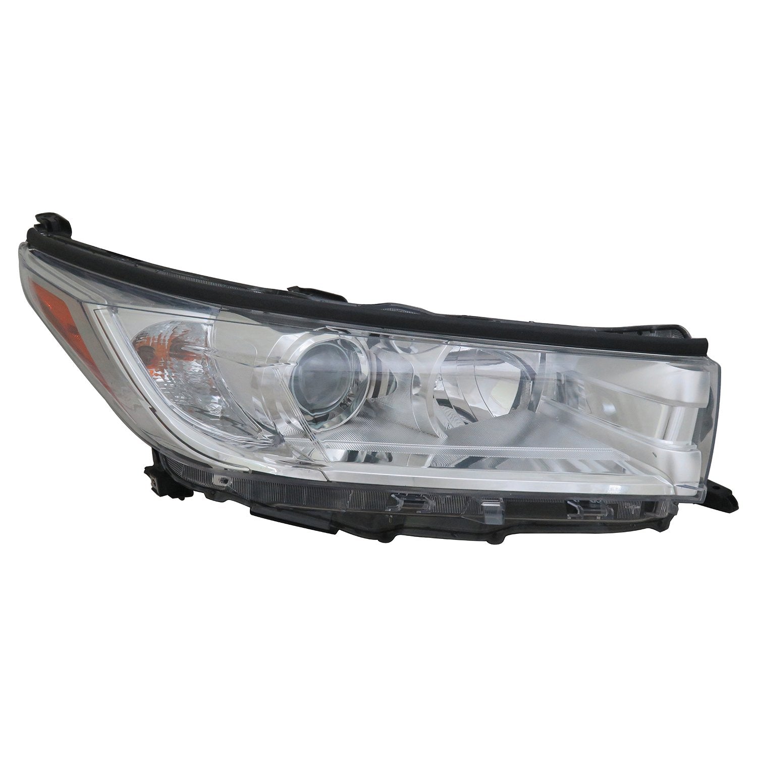 Right TYC Headlight Assembly Compatible with 2017-2019 Toyota Highlander