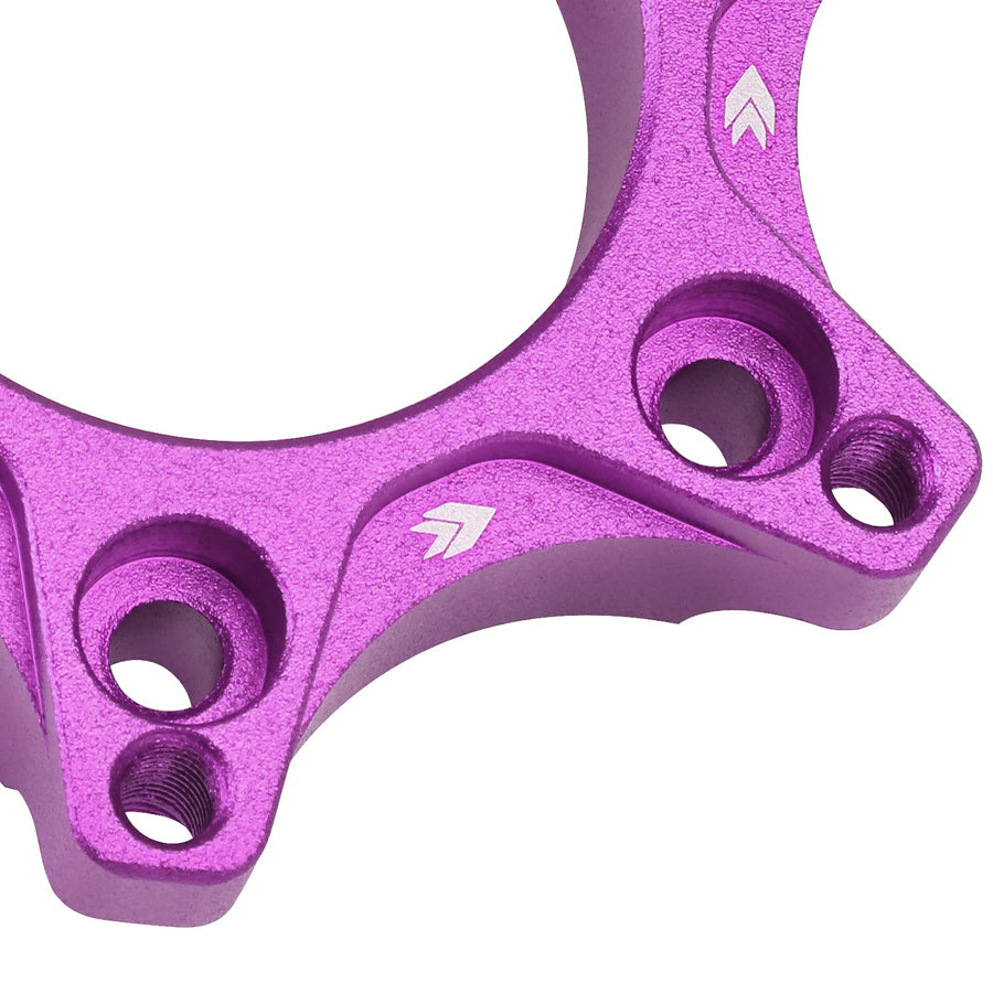 Purple NRG Innovations SRK-LOTH-PP Gaming Steering Wheel Hub Adapter Compatible with Logitech G923 G29 G920 G27, 6 X 70mm Bolt Pattern