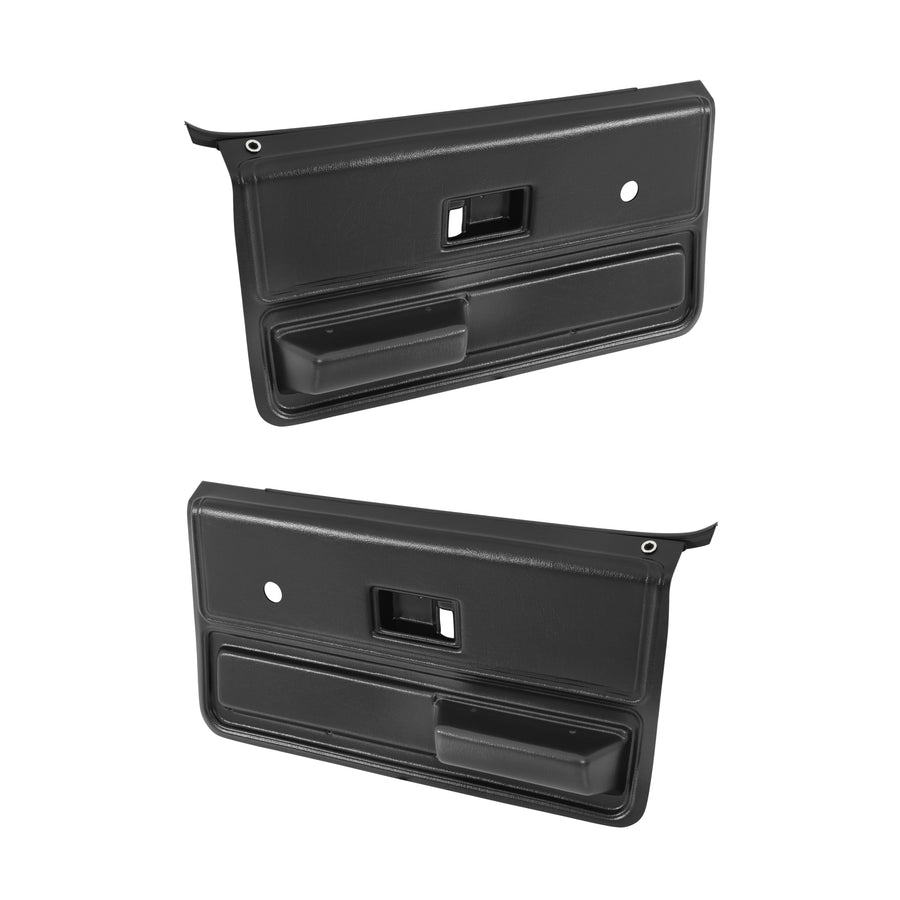 Brothers Trucks Reproduction FP76F00BLACK Door Panels - Front - Black - Pair