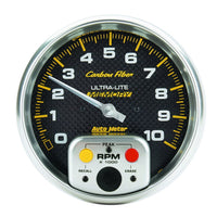 Carbon Fiber Auto Meter 4894 Electric In-Dash Tachometer