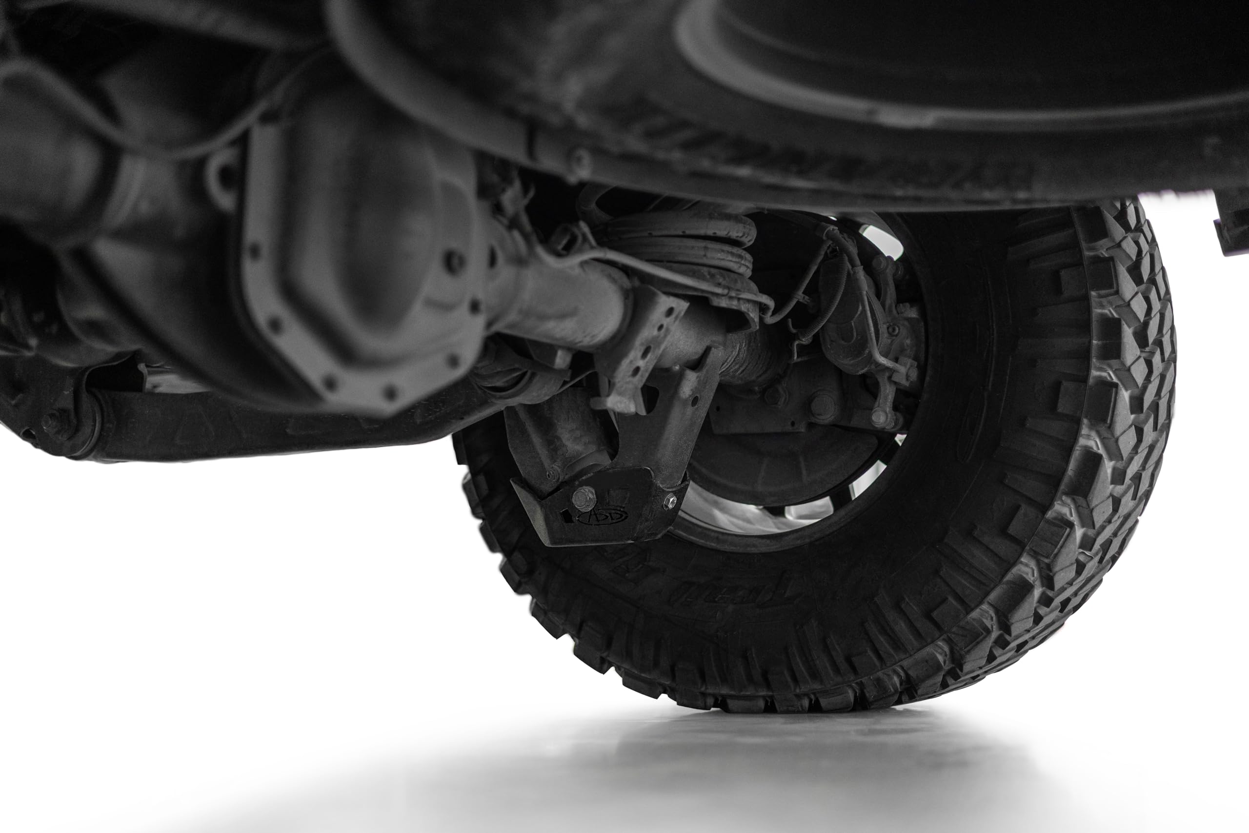 ADD Rear Offroad Shock Guard Skid Plates for The 2021+ Ram 1500 TRX | Sold as a Pair | Protects Lower Shock Mount & Bolt | Made in The USA | 3/16" Steel