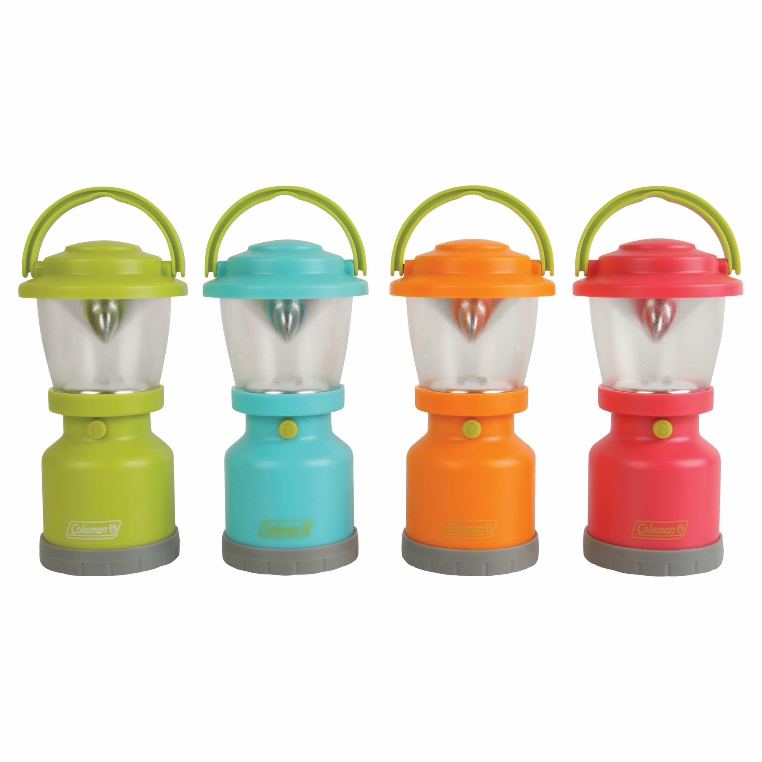 Kids Coleman Adventure Mini LED Lantern, Handheld Children's Lantern with Lifetime LED Bulbs, 16 Hrs Run Time, Water-Resistant Design (Colors May Vary)