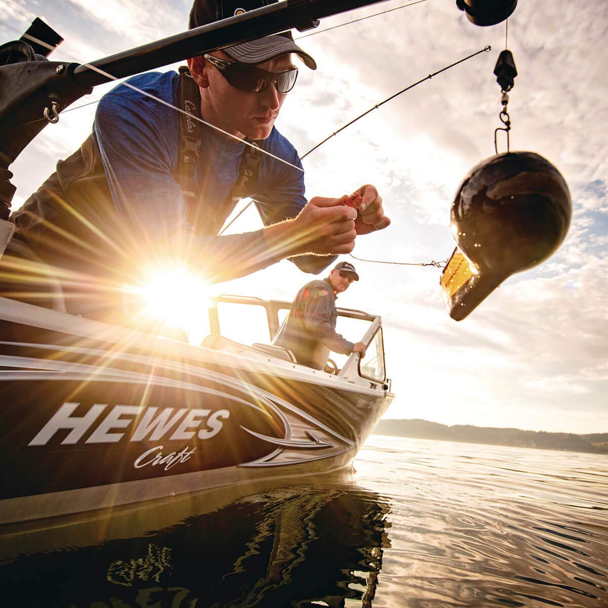 Cannon Terminator Line Downrigger Accessory – Single, Boat Fishing Setup